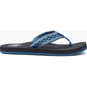 2019 Reef Mens Smoothy Sandals / Flip Flops Vintage Blue RF000313